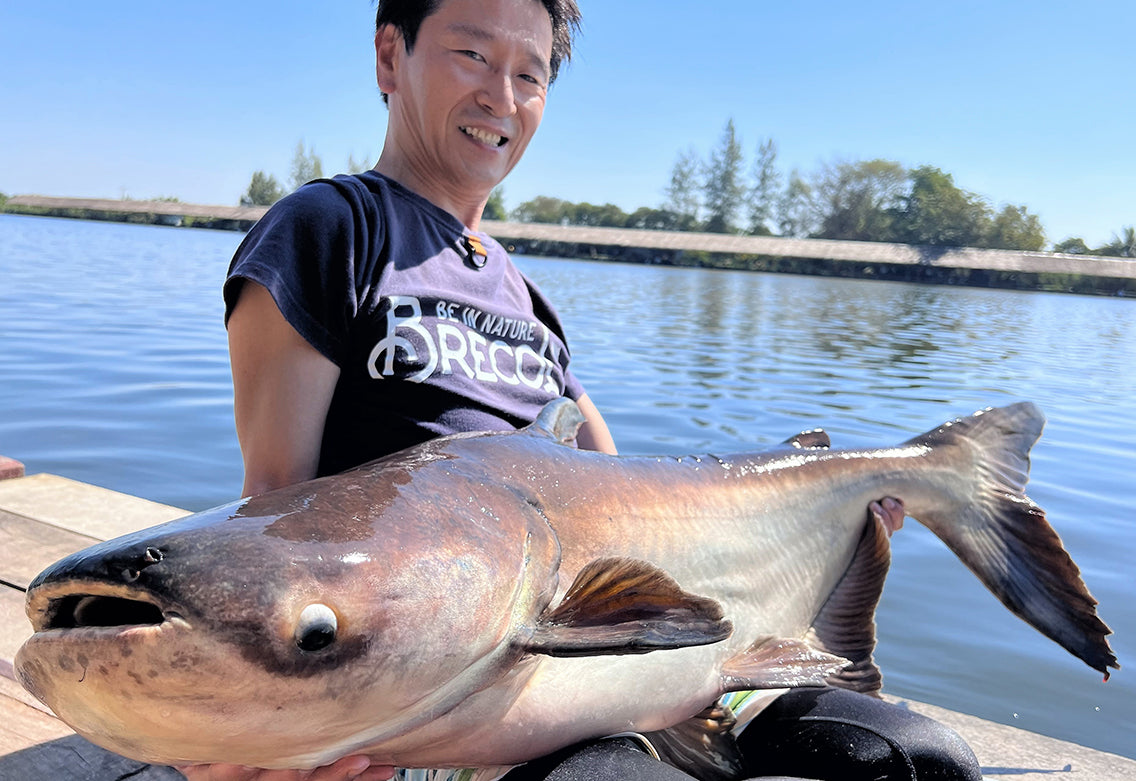 みんな大好きブンサムラン・フィッシングパークでメコンオオナマズを