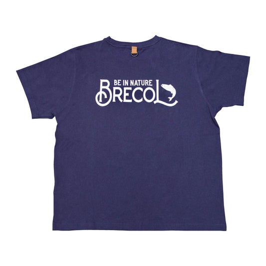 アウトドア BRECOL ロゴ Tシャツ