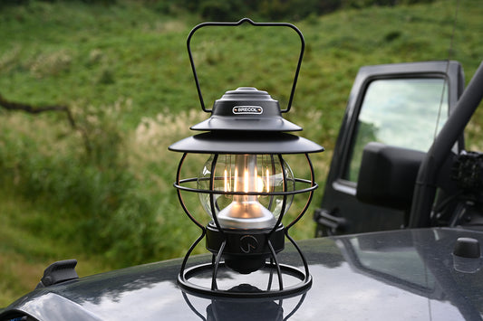 BRECOL アンティーク風 LED アウトドア ランタン