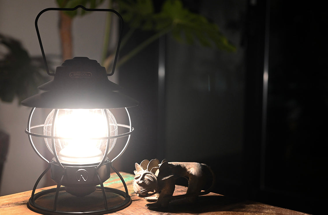 BRECOL アンティーク風 LED アウトドア ランタン
