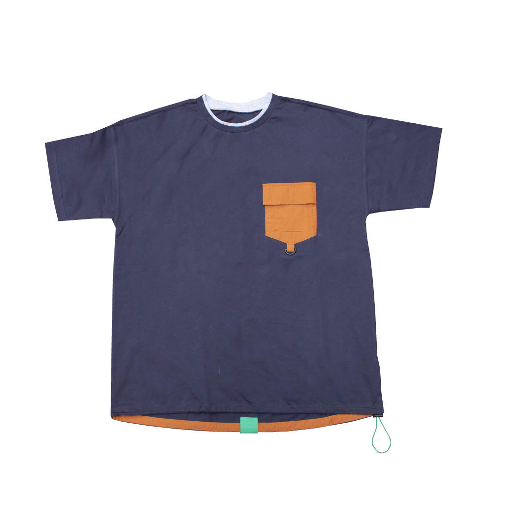 アウトドア 異素材ポケット ドローコード Tシャツ – BRECOL