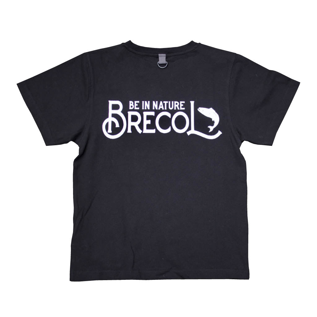 アウトドア BRECOL ロゴ Tシャツ